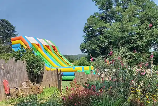 toboggans aquatiques camping Les Vans Ardèche